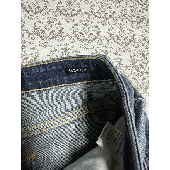 JUDY‎ BLUE Button-Fly Skinny Fit Jeans Womens Sz 0 24 Med Blue High Rise Stretch - Picture 6 of 9